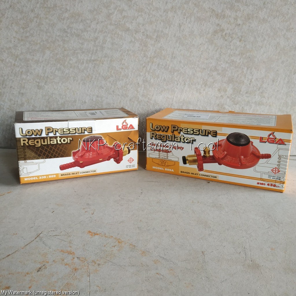 ชุดหัวปรับแก๊สแรงดันต่ำ  ยี่ห้อ LGA เตาแก๊ส LGA Safety Low Pressure ของแท้ 100% ทนทานงานดีมากๆ - รูปที่ 3