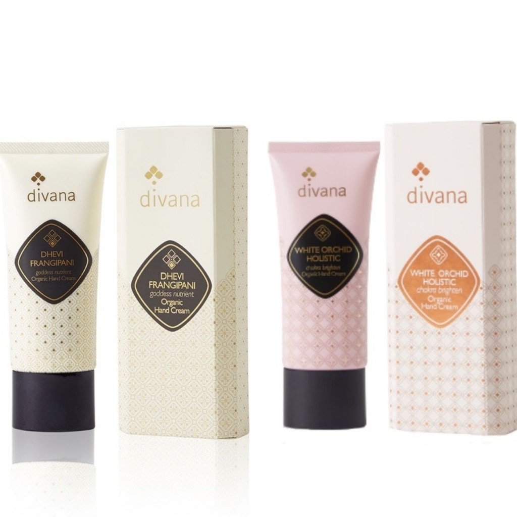 ของแท้/พร้อมส่ง Divana Hand Cream White Orchid Holistic Chaka Brighten