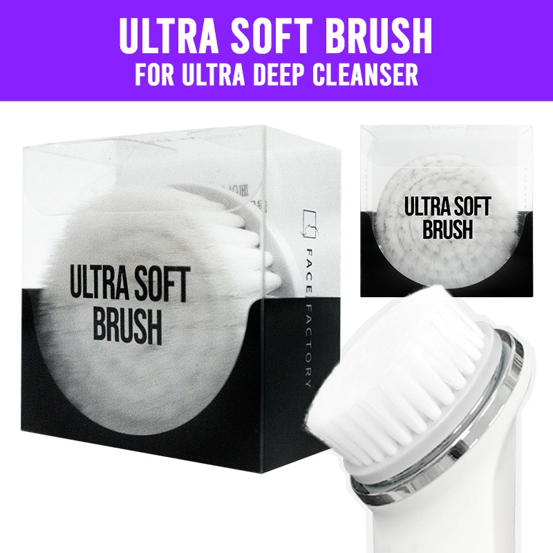 [Seoul2u Only] Face Factory - Ultra Soft Brush หัวแปรงแบบขน สำหรับเครื่องล้างหน้า ของแท้/พร้อมส่ง