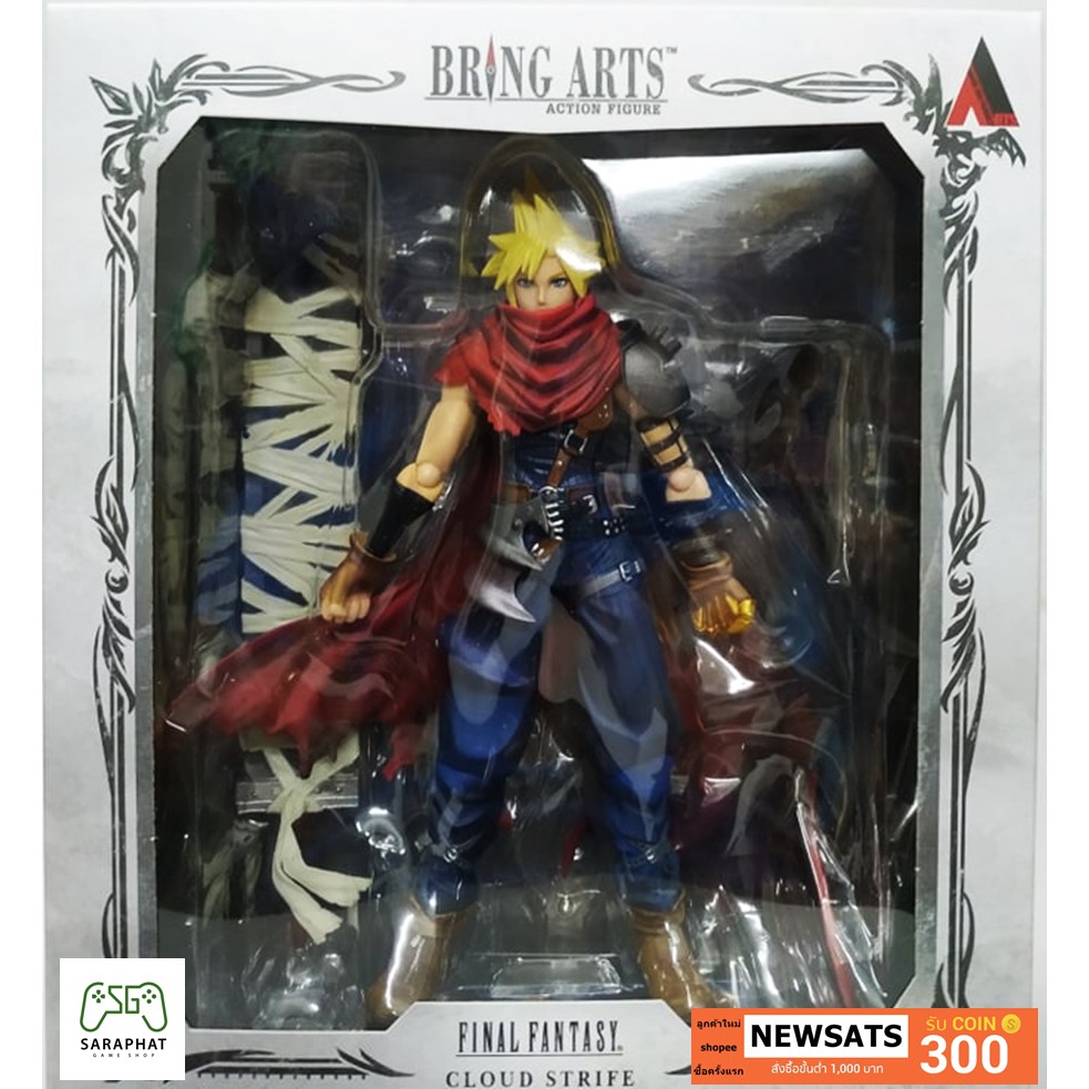 โมเดลแท้ FINAL FANTASY BRING ARTS CLOUD STRIFE ANOTHER FORM VARIANT พร้อมส่ง