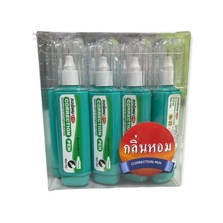 ปากกา ปากกาลบคำผิด น้ำยาลบคำผิด ลิควิด ขนาด 8 ml. มีกลิ่นหอม (แพ็ค 12 ด้าม) คอร์เพน