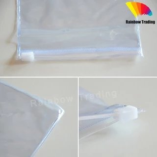 ซองหัวรูด ซองพลาสติก PVC ซองใส่เครื่องประดับ ซองใส่สินค้า (50ใบ) :EE