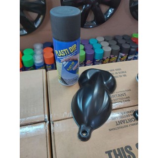 Plasti Dip Matte Black สีพ่นลอกออกได้ของแท้Made in USA (หัวพ่นและเนื้อสีสูตรใหม่2023พ่นได้เนียนละเอียดมากกว่าเดิมดำด้าน