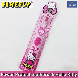 แปรงสีฟันไฟฟ้า สำหรับเด็ก Power Protect toothbrush Hello Kitty - Firefly