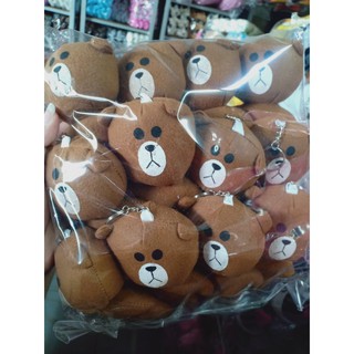 ตุ๊กตาพวงกุญแจ ลายหมีริลัคคุมะ Rilakkuma ขนาด 4-5นิ้ว 1โหล