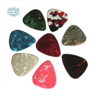 20pcs Thin Guitar Picks 0.46mm Random Colour