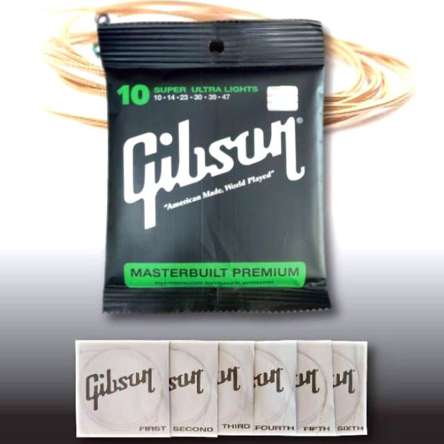 สายกีตาร์โปร่ง / ไฟฟ้า Gibson ครบชุด 6เส้น แถมปิ๊ก อย่างดีมูละค่าตัวละ 45 บาท 1ตัว - 4