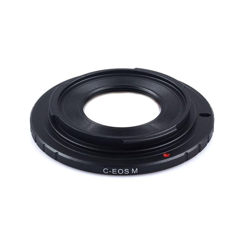 C-EOSM C-EFM Lens Mount Adapter CCTV C Mount Lens to Canon EOS M EF-M Mount Camera