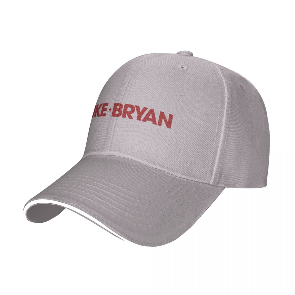 Luke Bryan หมวกเบสบอล ผ้าโพลีเอสเตอร์ กันแดด ปรับขนาดได้ สําหรับทุกเพศ ทุกวัย