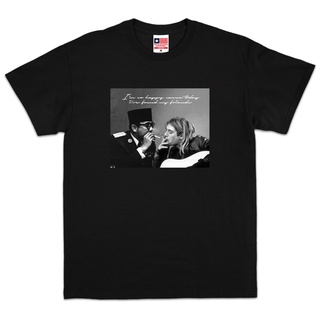 เสื้อยืดลําลอง สําหรับผู้ชาย แขนสั้น คอกลม พิมพ์ลาย Kurt Cobain X Soekarno 30s Premium 24s Heavyweight 20s