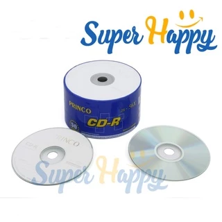แผ่นซีดีPrinco💿 CD-R ความจุแผ่น 700 Mb / 80 นาที ยี่ห้อ PRINCO ของแท้(ราคาต่อ 1 แผ่น)
