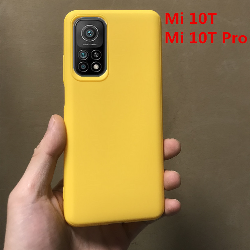 เคสโทรศัพท์ Xiaomi Mi Poco M3 10t Pro Casing Skin Feel Tpu Soft Case Simple Color Tpu Silicone 6745