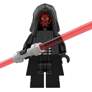 Darth Maul ฟิกเกอร์ Mandalore Leader Double Red Blade Lightsaber ของเล่นสําหรับเด็ก