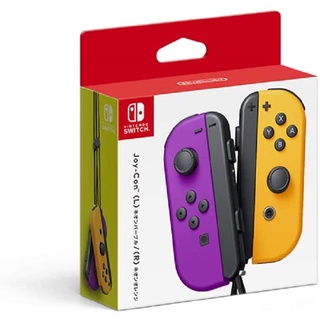 [Direct from Japan] Nintendo Switch Joy-Con Neon Purple &amp; Neon Orang Japan NEW