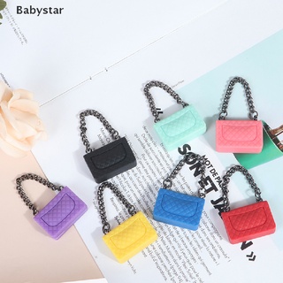 ((Babystar)) กระเป๋าถือ ขนาดเล็ก สําหรับตกแต่งบ้านตุ๊กตา 1 ชิ้น