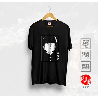 เสื้อยืดพิมพ์ลาย Mob Shigeo Kageyama Mob Psycho 100 สไตล์ญี่ปุ่นสําหรับผู้ชาย