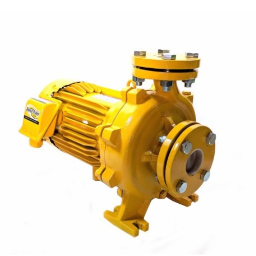 ปั๊มน้ำหอยโข่ง (หน้าแปลน) MITSUBISHI รุ่น WCL-3705FS , WCL-3705FT (ปริมาณน้ำมาก) 5.0 แรงม้า 3 x 3 นิ