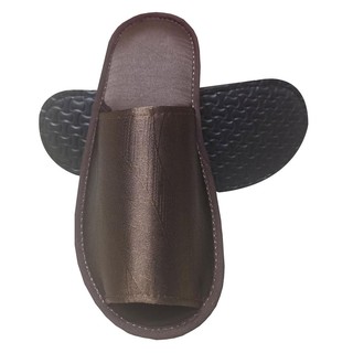 รองเท้าสลิปเปอร์ LEAF สีน้ำตาล SLIPPERS LEAF FREE SIZE BROWN