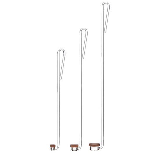AQUARIO NEO CO2 DIFFUSER SPECIAL CURVED หัวดิฟ CO2 รุ่น Curved สำหรับเกาะขอบกระจกโดยไม่ต้องใช้จุกซิลิโคน
