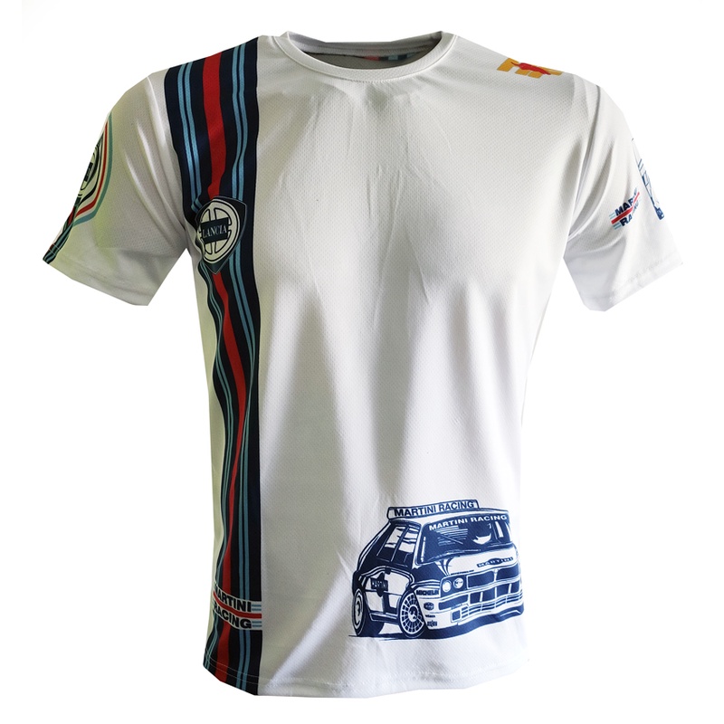 เสื้อยืด Lancia Delta S4 Rally Group B Martini Racing WRC