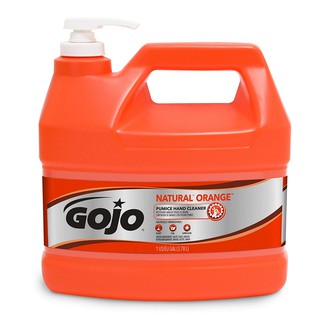 GOJO Natural Orange Pumice Hand Cleaner - 1 Gallon (3785ml) with Dispensing Pump FDA Number 10-2-5976483