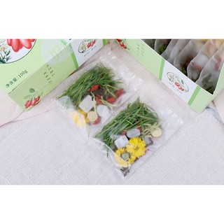 ชาเก๊กฮวยโกจิเบอร์รี่枸杞菊花茶 พร้อมส่งแบบซองซองละ 38 บาท(10 กรัม)