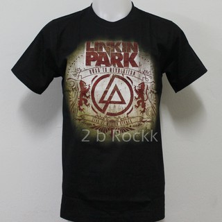 เสื้อวง LINKIN PARK เสื้อยืด เสื้อ ลิงคินพาร์ก S51 Size ยุโรป