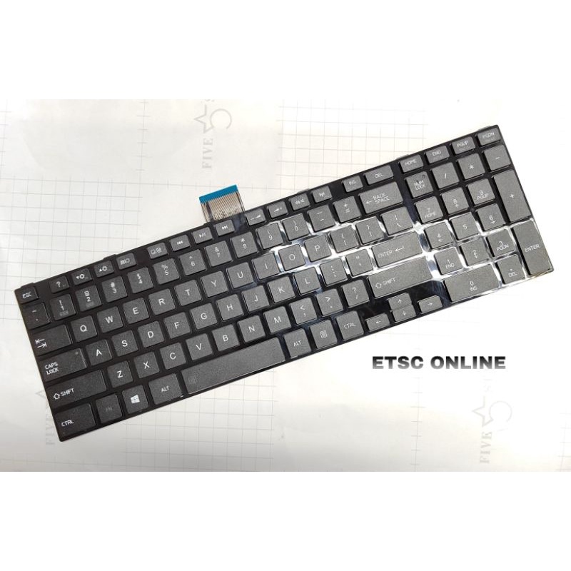 คีย์บอร์ด Toshiba Satellite C850 C850D L850 L855 L870 P850 แป้นพิมพ์แล็ปท็อป