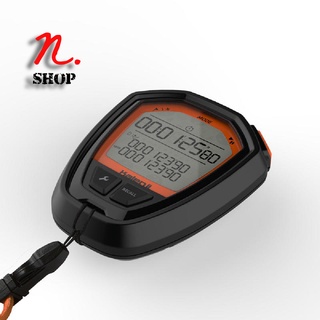 นาฬิกาจับเวลารุ่น ONstart 310 KALENJI ONSTART 310 STOPWATCH BLACK ORANGE