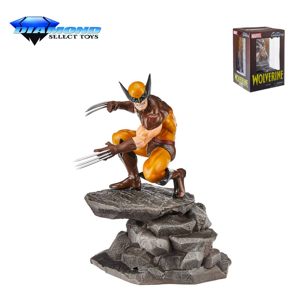 Diamond Select Toys Marvel Comic Gallery Wolverine PVC Diorama