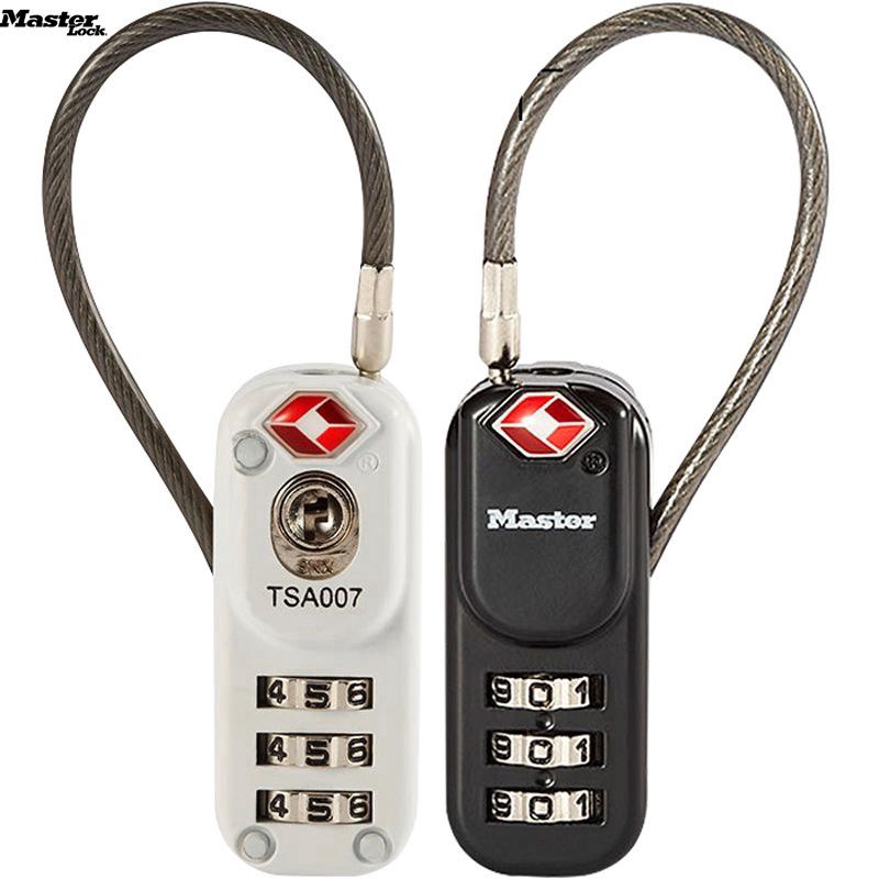 Master lock ล็อคกระเป๋าเดินทางรหัสผ่าน 2 สี