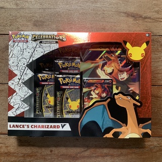 Pokemon - 25th Anniversary Celebrations Lances Charizard V / Dark Sylveon V Box - New ใหม่!!