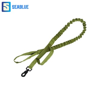 SEABLUES-พร้อมส่ง เชือกจูงสุนัข สายจูงระบบยุทธวิธี Molle เชือกบันจี้จั้มผ้าไนล่อน แข็งแรงทนทาน รุ่น Bb-b02