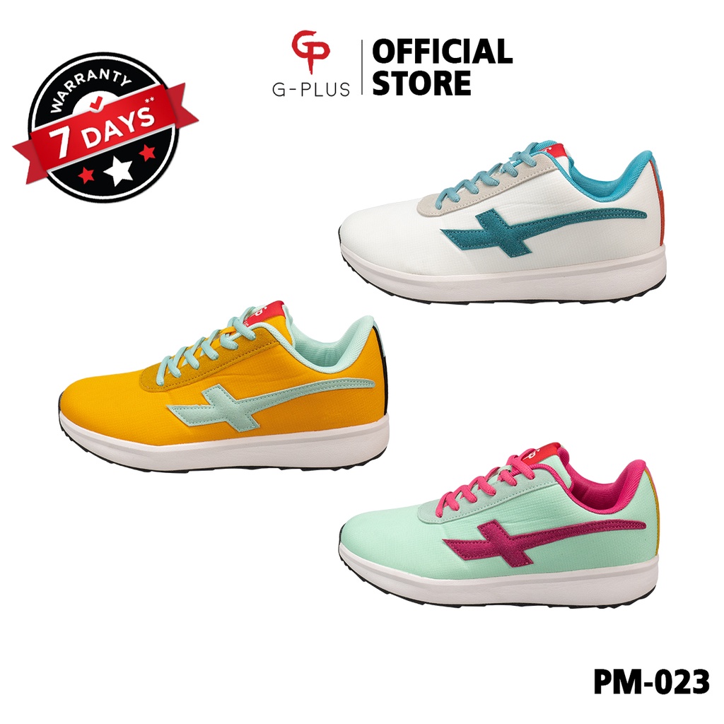 G-PLUS Sneaker รุ่น PM023 รองเท้าผ้าใบ สนีกเกอร์ ผู้ชาย ใส่ได้ทุกเพศทุกวัย (1990)