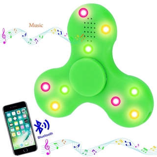 ฟิดเจ็ท สปินเนอร์ แบบมี Bluetooth &amp; LED สีเขียว