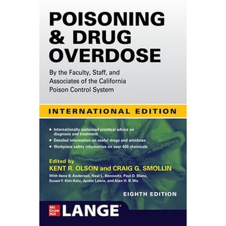 (C221) POISONING &amp; DRUG OVERDOSE (IE) ผู้แต่ง : KENT R. OLSON 9781264827237