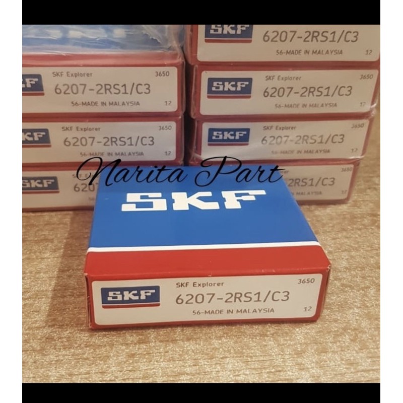 แบริ่ง 6207 2RS C3 SKF