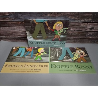 (New) Knuffle Bunny 3 books set. By Mo Willems