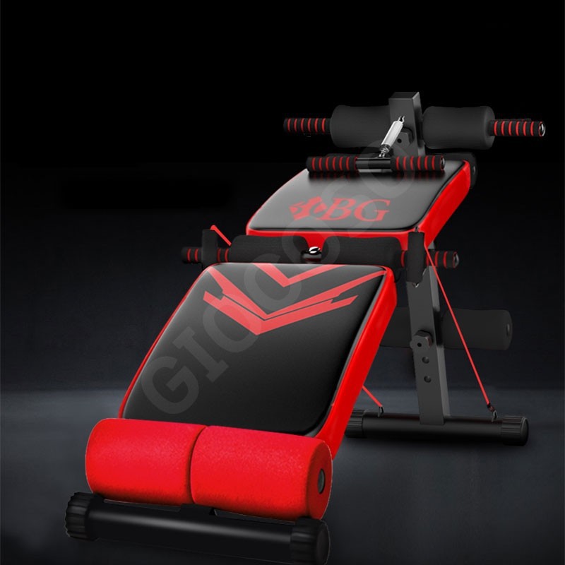 เก้าอี้ซิทอัพ Mini Sit Up Bench   - สีดำ/แดง รุ่น SU118เบาะซิทอัพ ม้าซิทอัพ  เครื่องบริหารหน้าท้อง