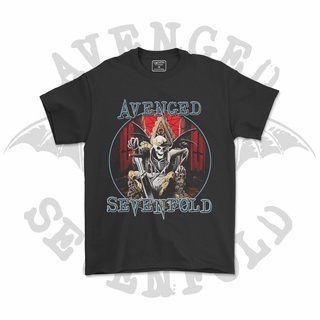 ถูกสุดๆเสื้อยืด ลาย Avenged SEVEN FOLD A7X BAND Clothing METAL ROCK Clothing V7รหัสเต็ม