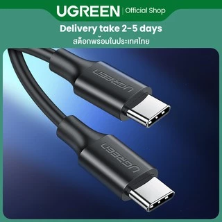 Ugreen สายชาร์จ USB C ไปยัง Type - C 60W แบบชาร์จไว สําหรับ ซัมซุง Macbook (ประกัน 1 ปี)