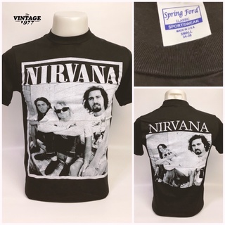 เสื้อวง Nirvana งานใหม่ made in usa