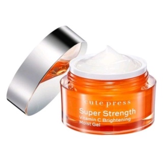 Cute Press Super Strength Vitamin C Brightening Moist Gel คิวท์เพรส ซุปเปอร์ สเตร็งท์ วิตามิน ซี ไบรท์เทรนนิ่ง มอยส์ เจล