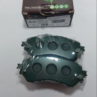 ผ้าเบรคหน้า Toyota Vios,Yaris 1.2,1.5 ปี13-16 ML-636 Compact APSHOP2022