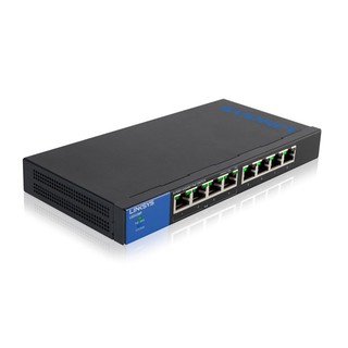 LINKSYS LGS108P 8-PORT BUSINESS DESKTOP GIGABIT POE+ SWITCH