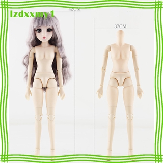 Kiddy อะไหล่บอดี้ตุ๊กตา 1 / 4 Jointed Female สําหรับตุ๊กตา 42 ซม . Bjd Doll