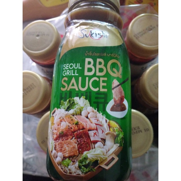 ‼️น้ำจิ้มบาร์บีคิว โซลกริลล์ Sukishi ซูกิชิ🥢รสชาติคล้ายบาบีก้อน🥢