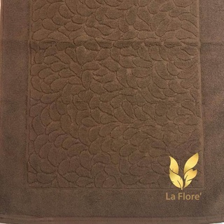 ผ้าเช็ดเท้า ทอลายหยดน้ำ 17 x28 , 8 ปอนด์, Cotton 100%, รุ่น Hotel Premium