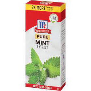 กลิ่่น McCormick  Pure Mint Extract 29 ml