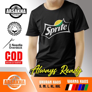 เสื้อยืด พิมพ์ลายโลโก้ Sprite V2- Arsakha สําหรับผู้ชาย